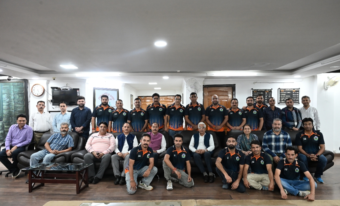VC flags off JU employees cricket team